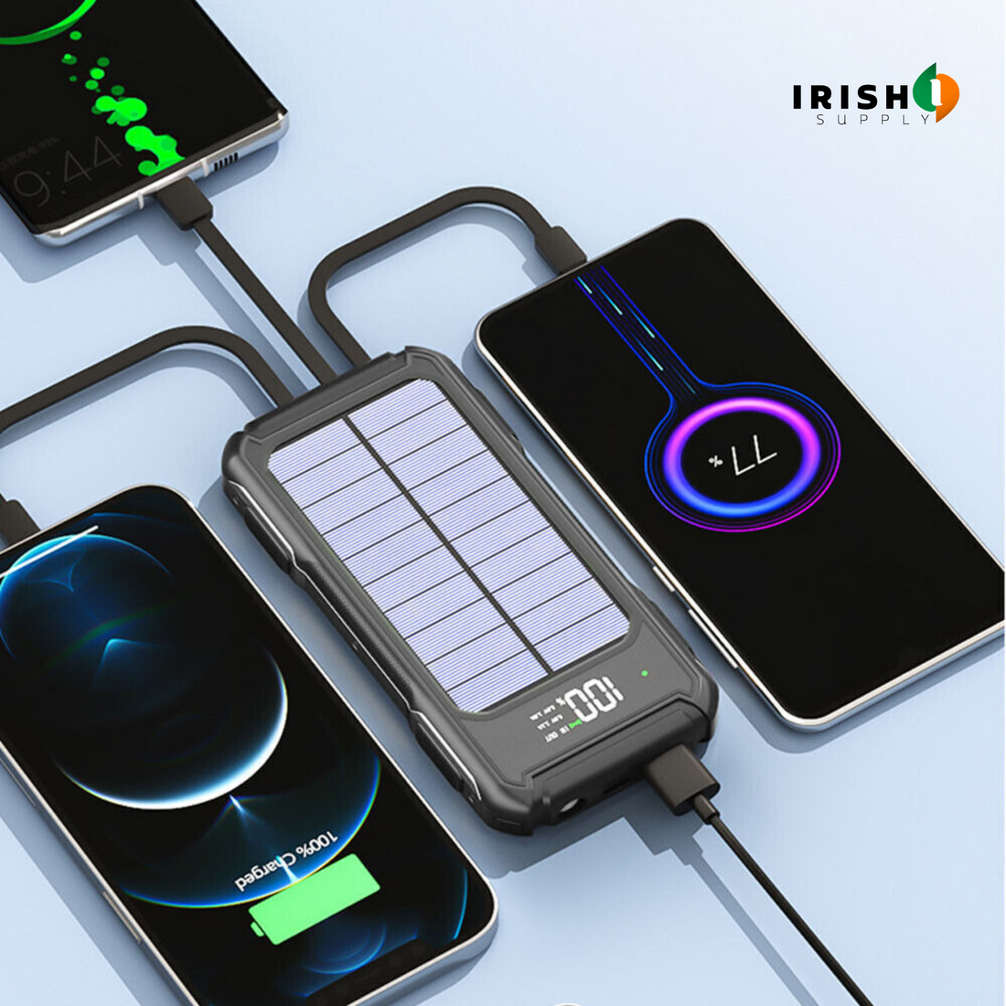 SOLARION 20000mAh Solar Power Bank