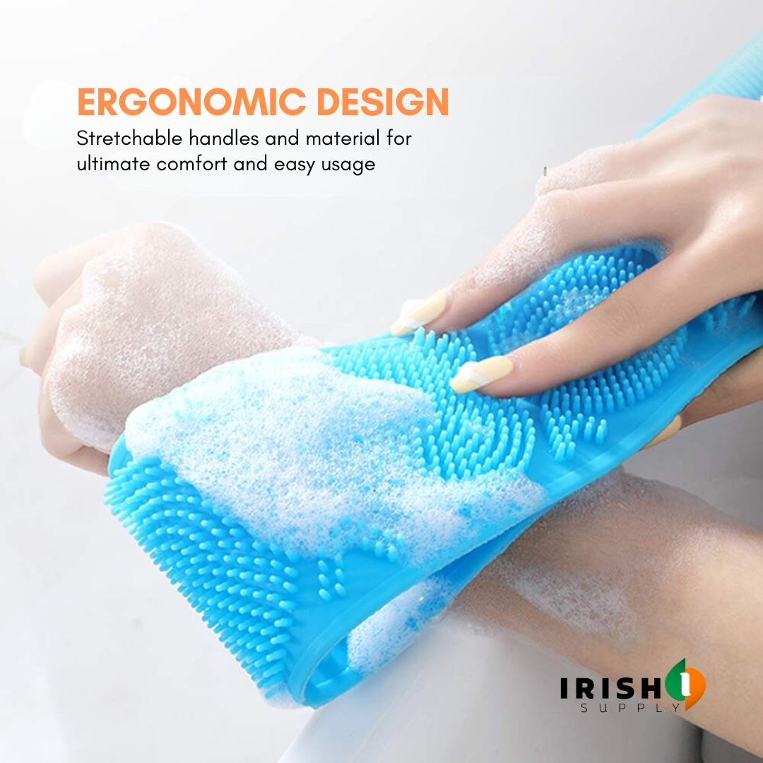 Irish Supply, EXFOSLEEK Silicone Body Bath Brush