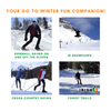 Load image into Gallery viewer, GLIDER Ski Skates for Snow