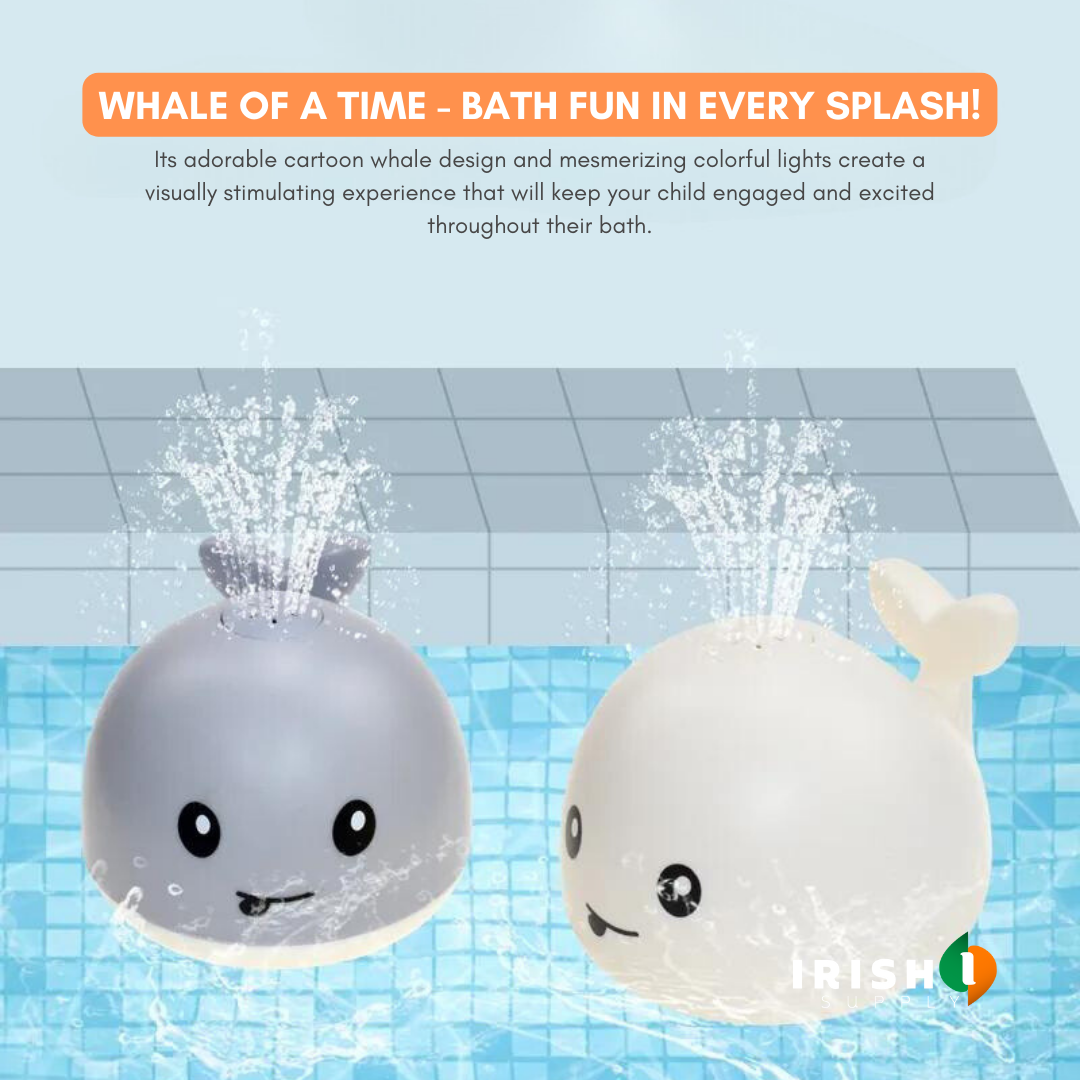 Irish Supply, SPLASHY SPROUT Kid's Bath Sprinkler Toy