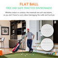 Irish Supply, GLIDE Golf Swing Trainer Flat Light Practice Ball 6pcs