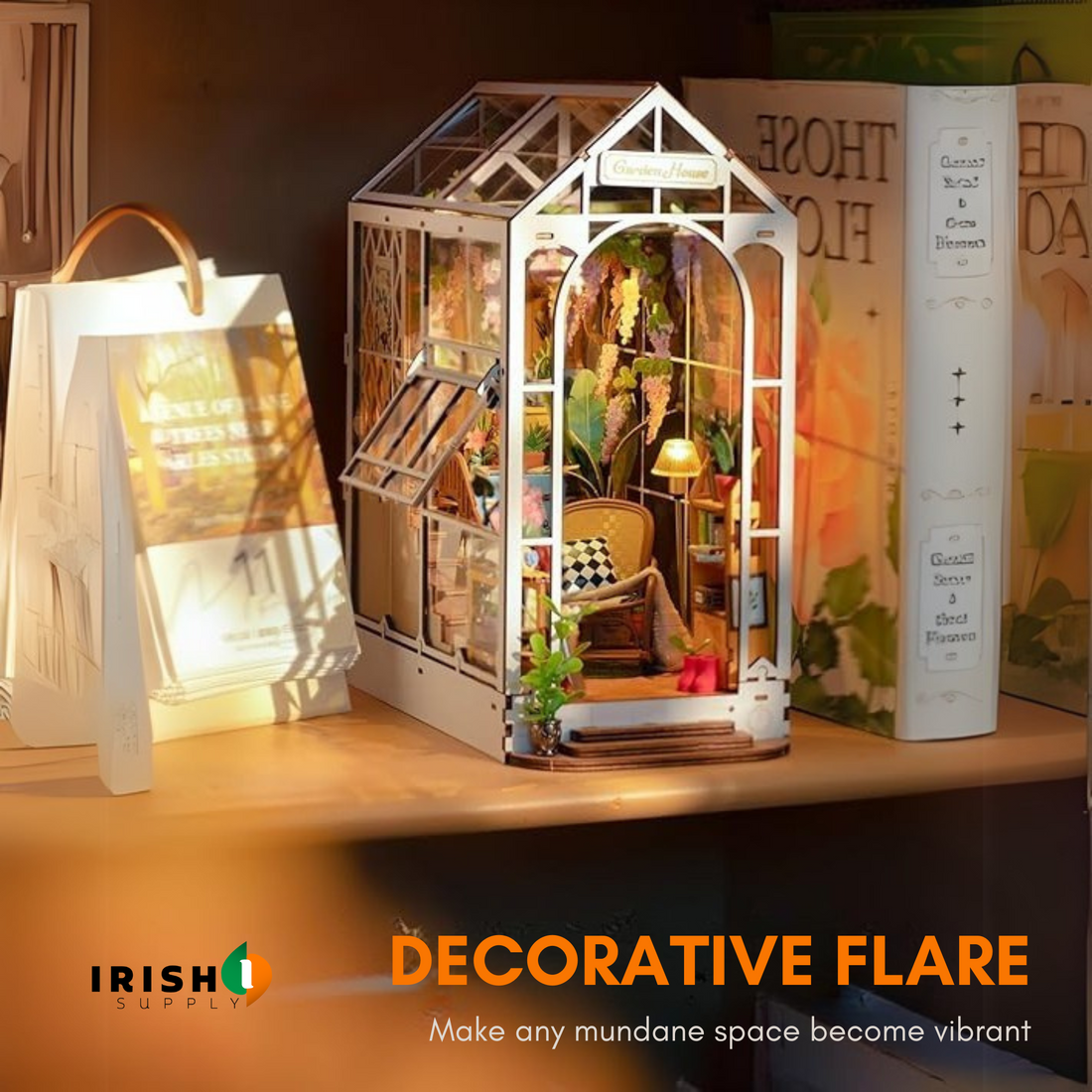 READSCAPE DIY Book Nooks Wooden Miniature House