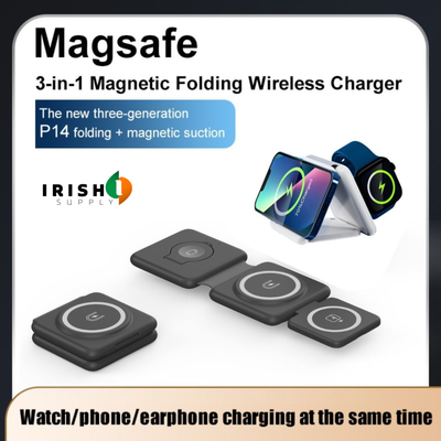 CHARGEPOD Foldable Magnetic 3-in-1 Fast-Charge Hub