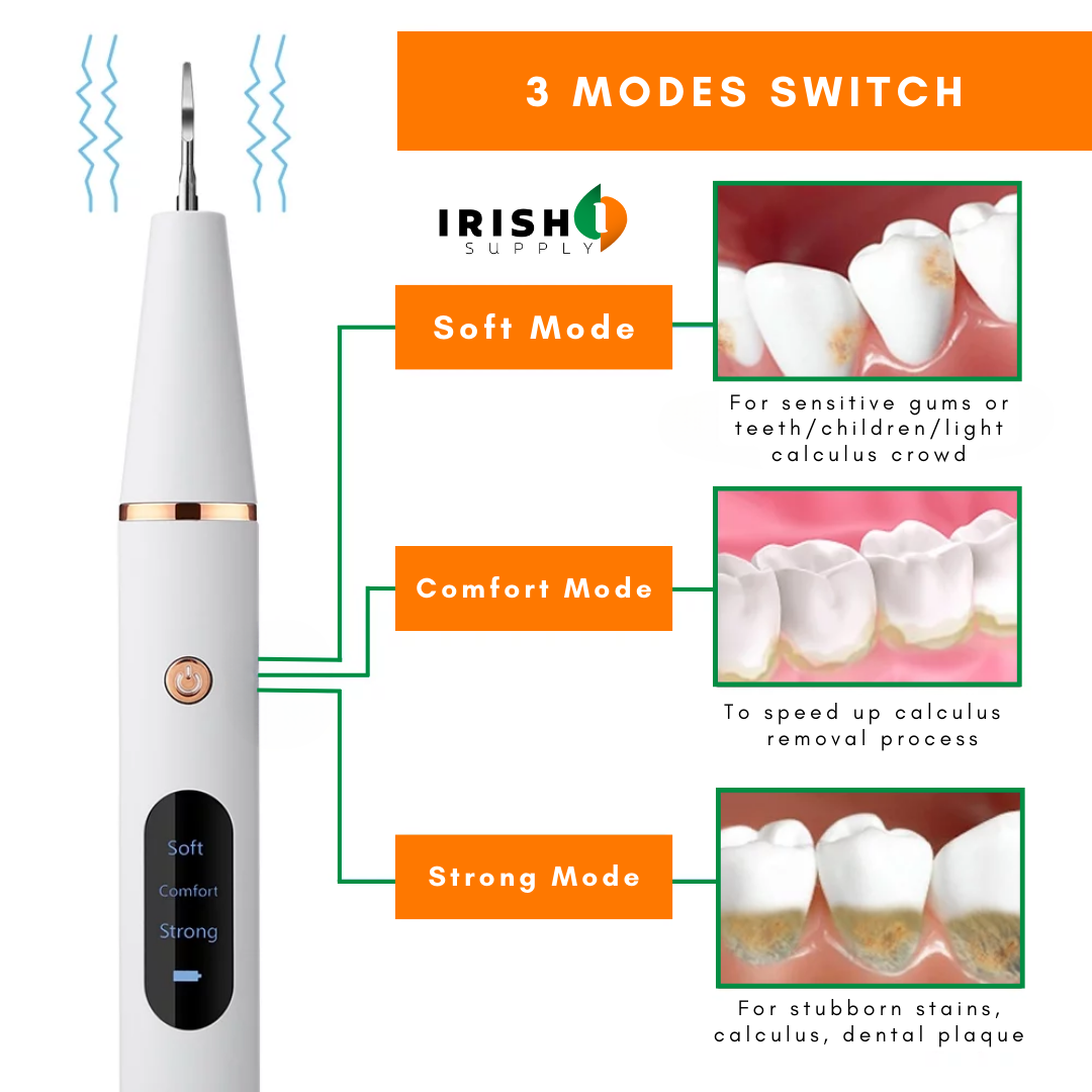 Irish Supply, CLEANSONIC, Revolutionary Ultrasonic Tartar Removal Tool