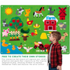 Irish Supply, FELTALES, Interactive Educational Felt Board for Storytelling Adventures