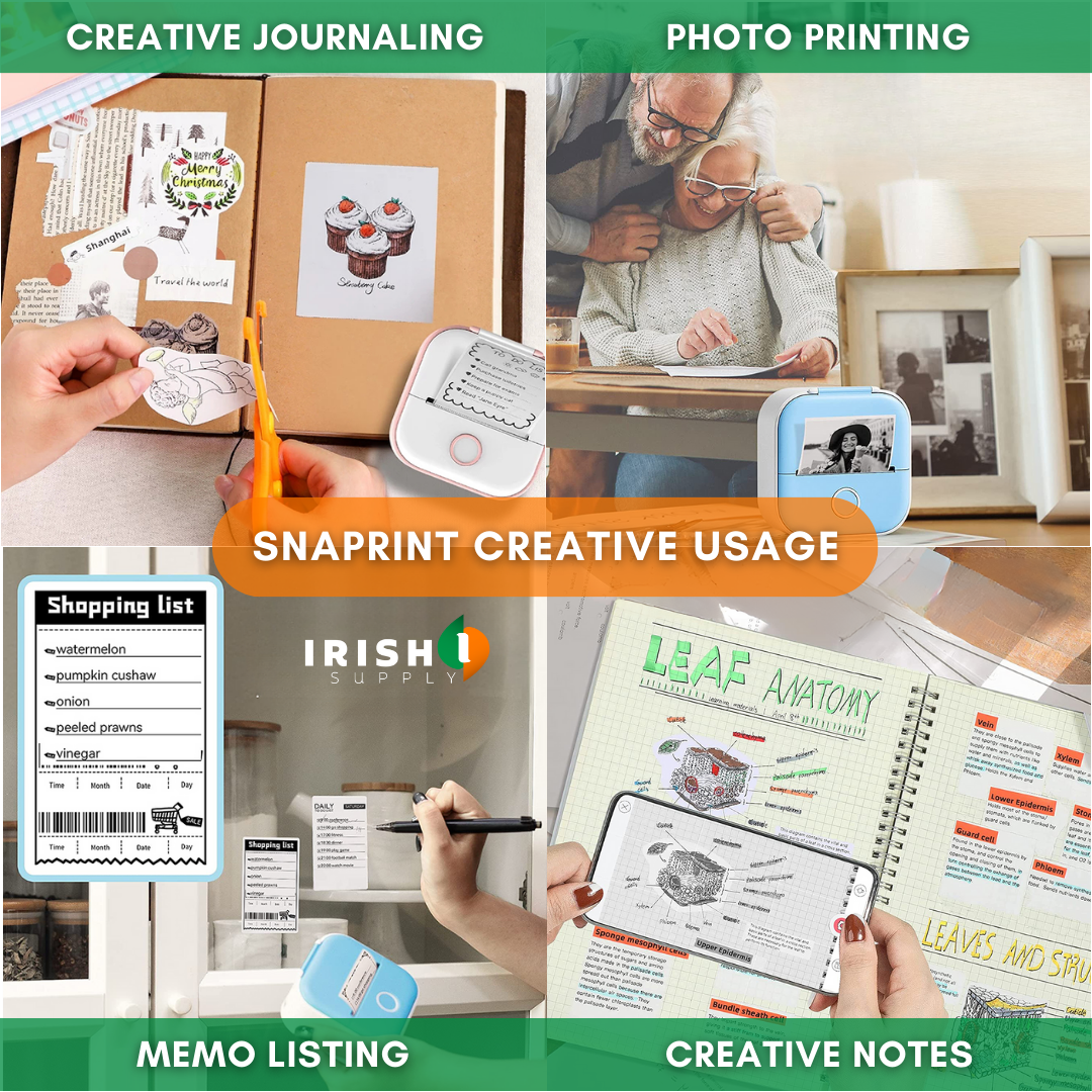 SNAPRINT, Portable Quick Printer, Irish Supply