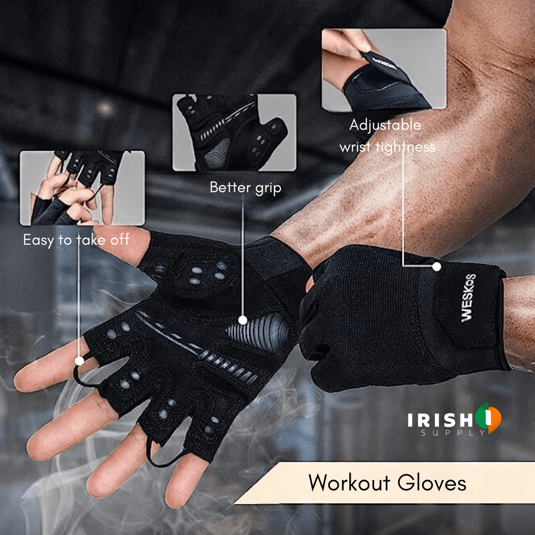 MUSCLEMITT Weightlifting Workout Gloves