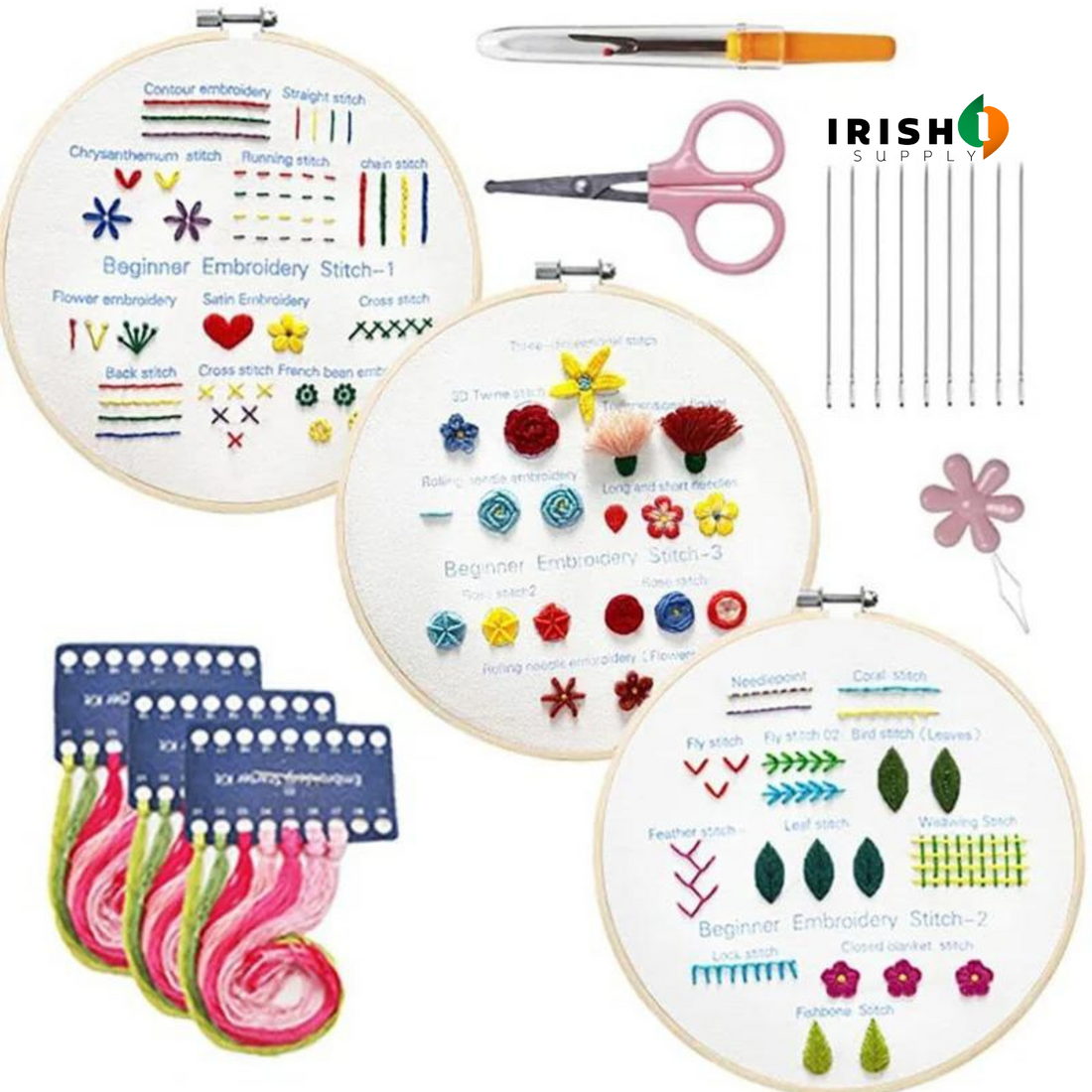 DESIGNDREAM Embroidery Starter Kit