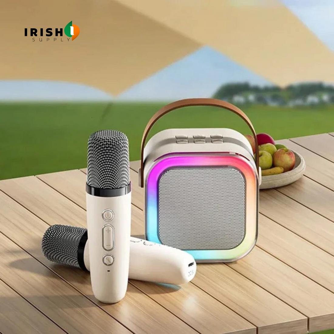 TUNEMATE RGB Bluetooth Karaoke Speaker