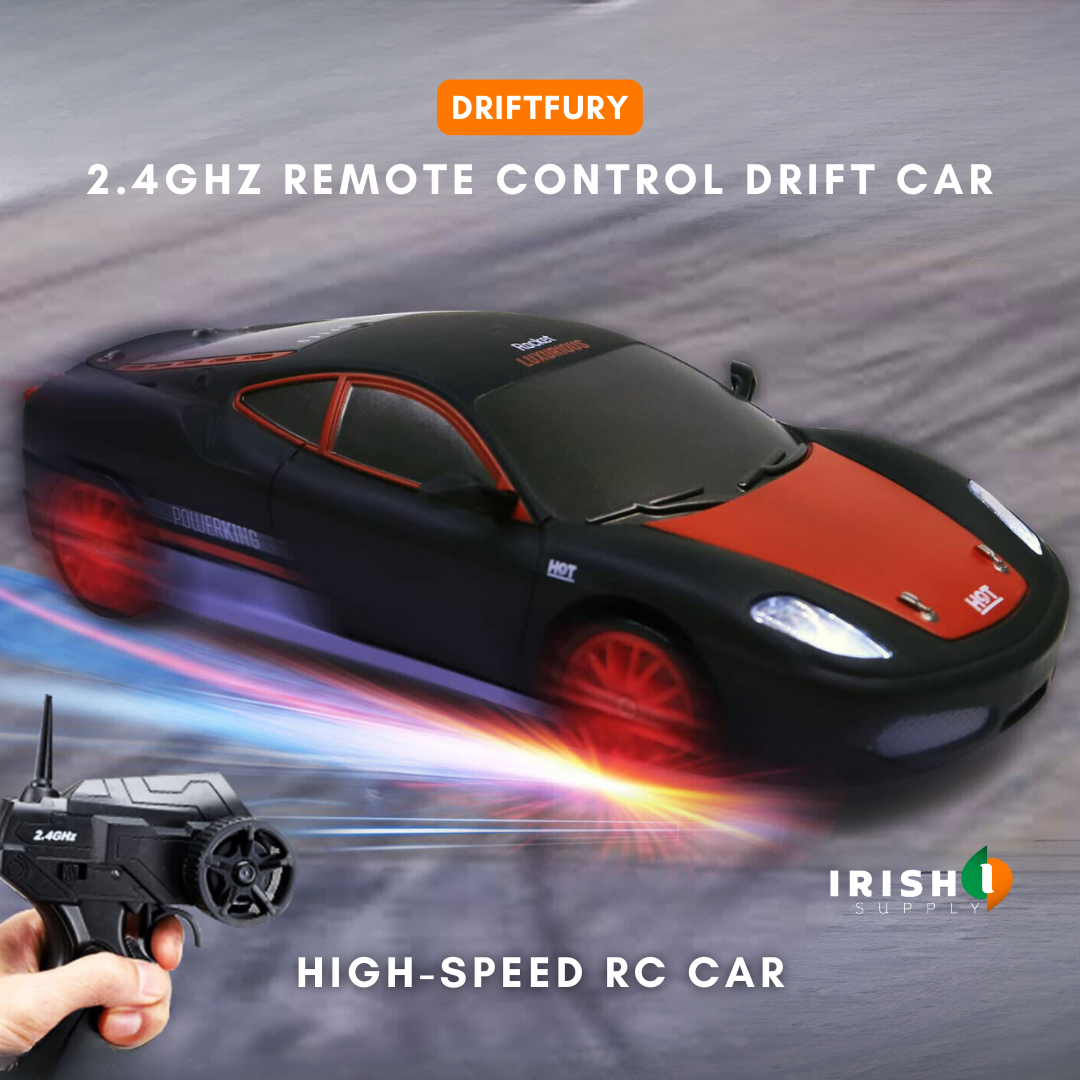 Irish Supply, DRIFTFURY, Remote-Controlled Drift Racing Car