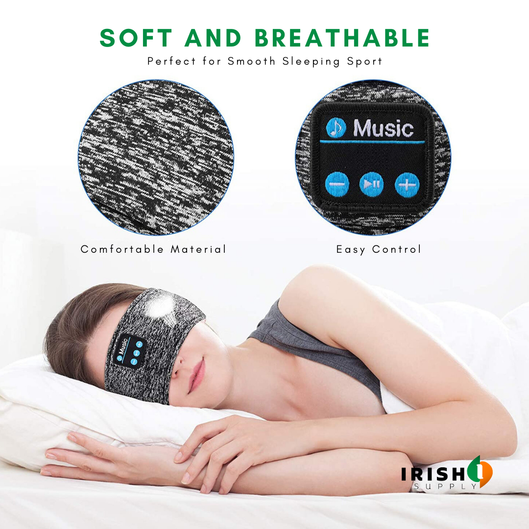 Irish Supply, SLEEPSOUND, UltraSoft Bluetooth Sleep Headphones