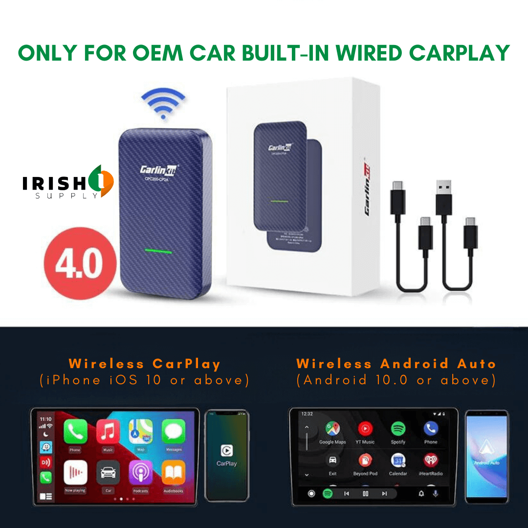 Irish Supply, CARPLAYHUB Streamlined Carlinkit Wireless Connectivity