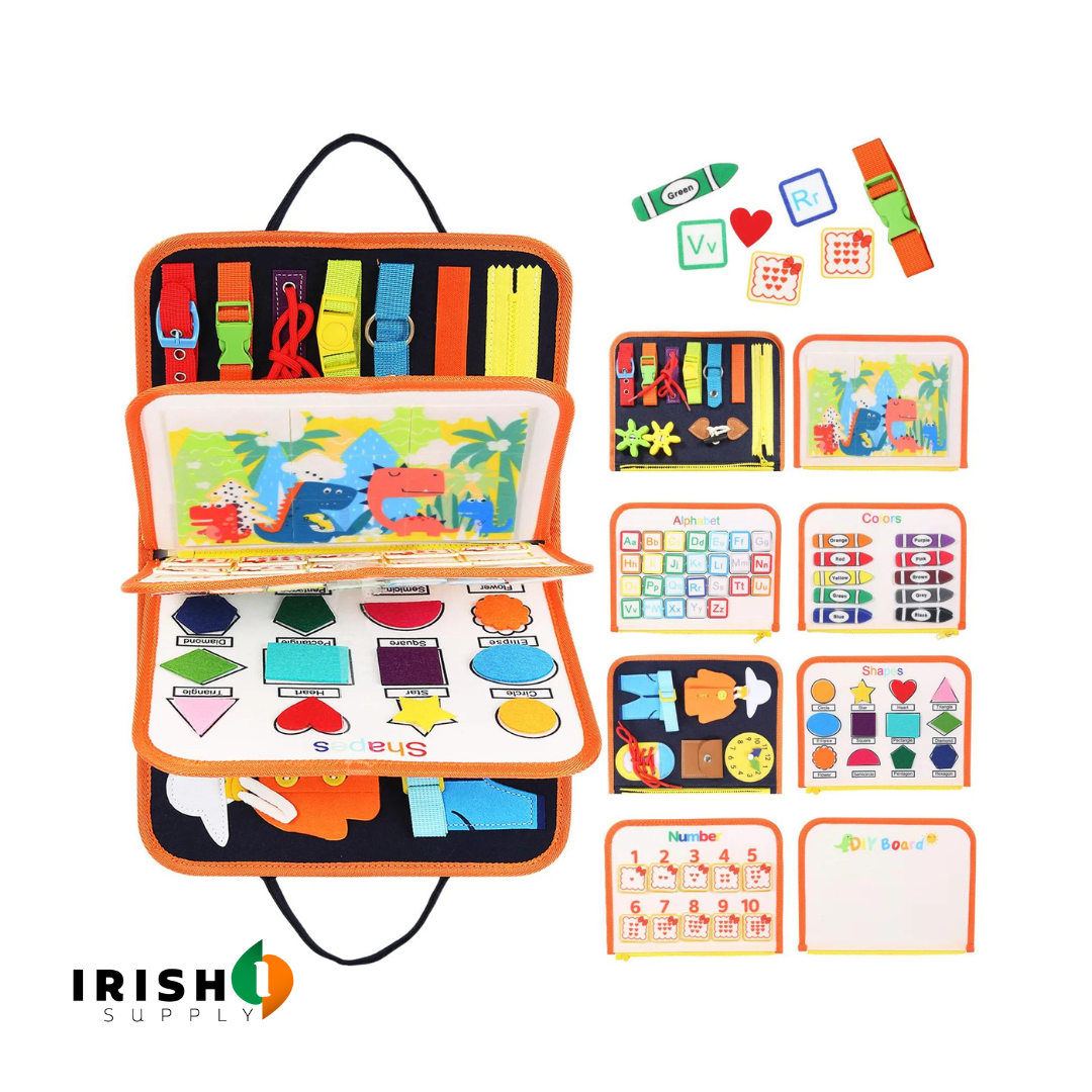 Irish Supply, LEARNLINK Montessori Busy Board for Toddler