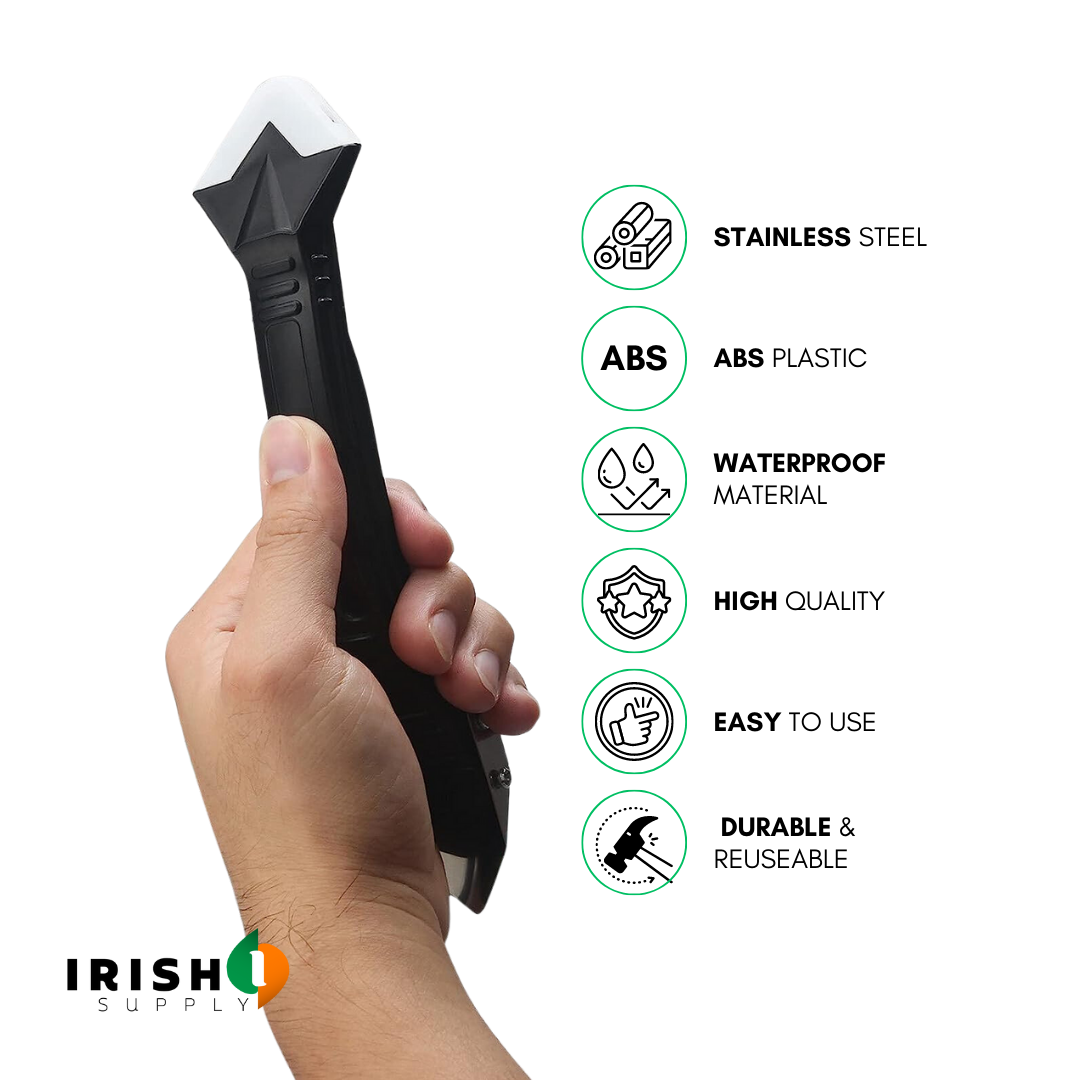 Irish Supply, CAULKMASTER 3-in-1 Scraper Tool