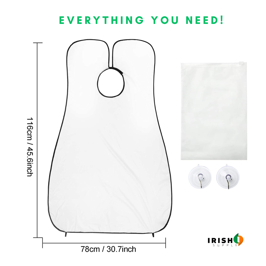 Irish Supply, GROOM MATE Men Beard Shaving Bib