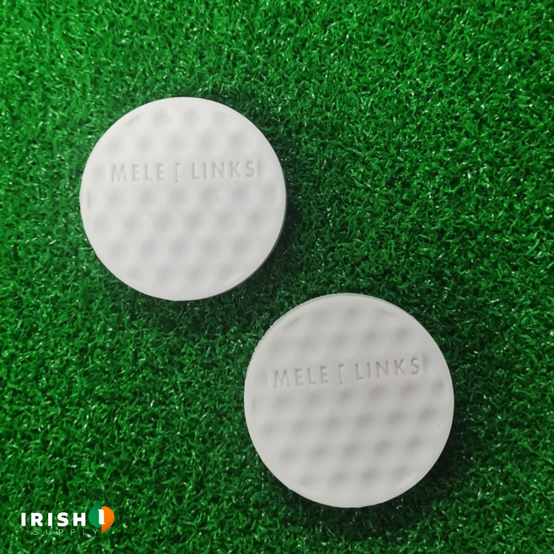 Irish Supply, GLIDE Golf Swing Trainer Flat Light Practice Ball 6pcs