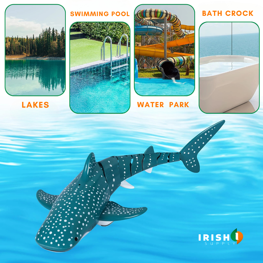 SHARKY Remote Controlled Swimming Shark Toy