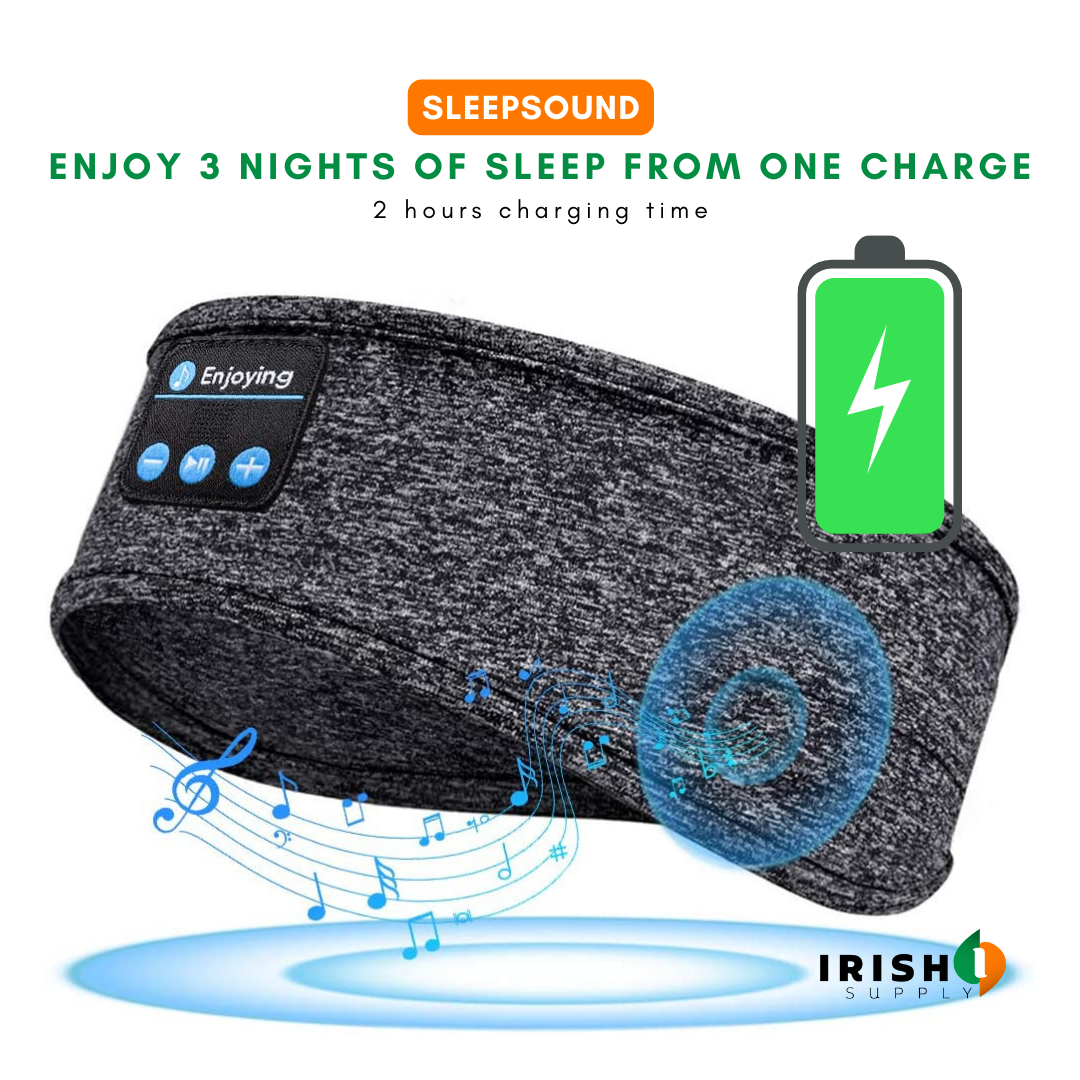 Irish Supply, SLEEPSOUND, UltraSoft Bluetooth Sleep Headphones