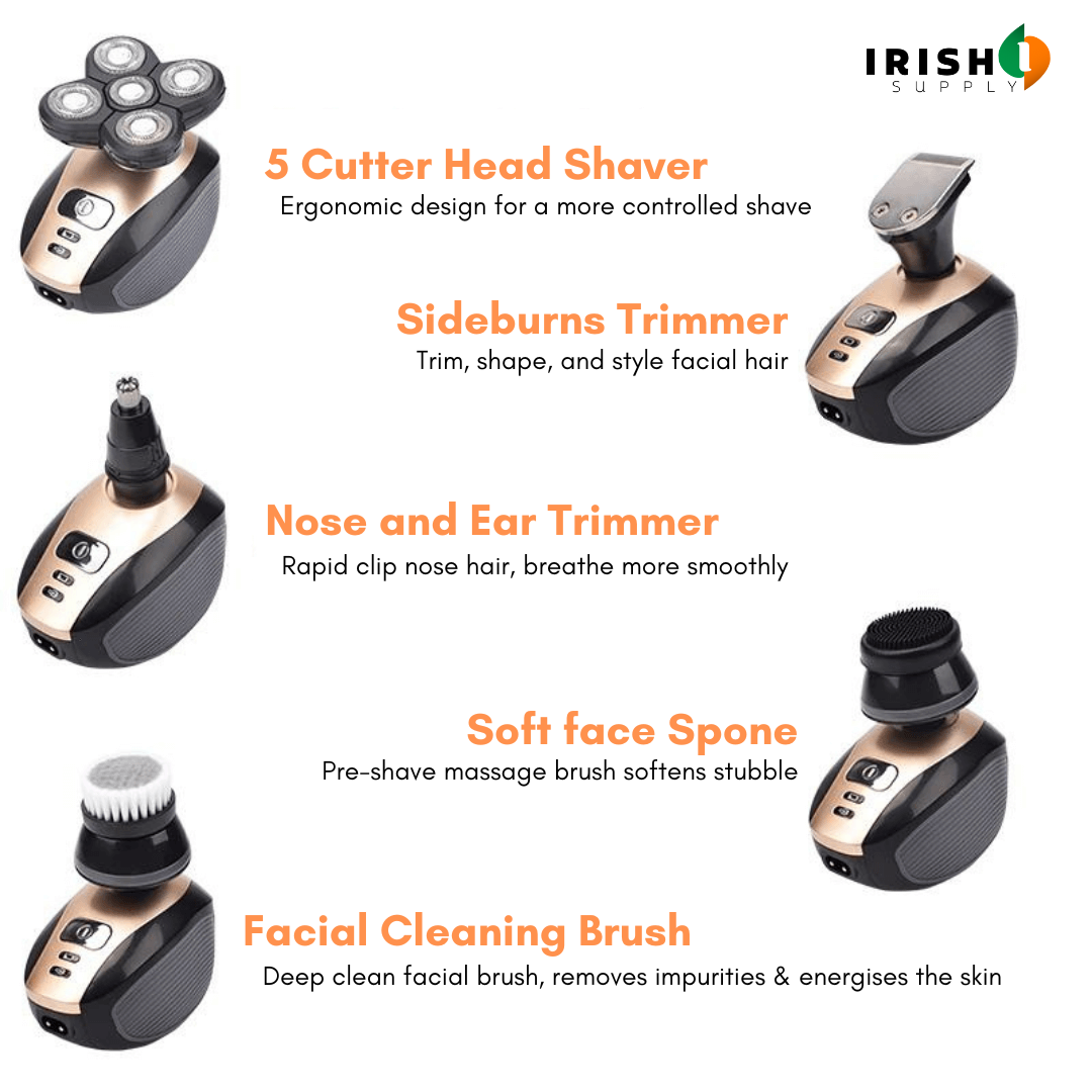 Irish Supply, SWIFT SHAVE Rechargeable Electric Shaver