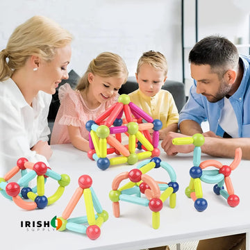 MAGNABUILD Magnetic Sticks Building Blocks