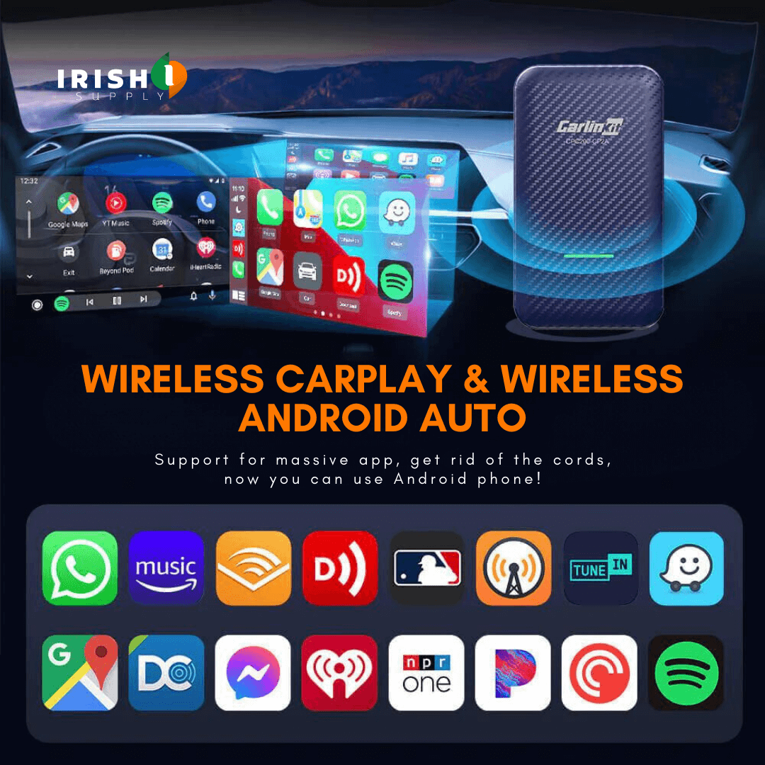 Irish Supply, CARPLAYHUB Streamlined Carlinkit Wireless Connectivity