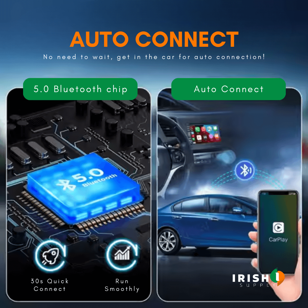 Irish Supply, CARPLAYHUB Streamlined Carlinkit Wireless Connectivity