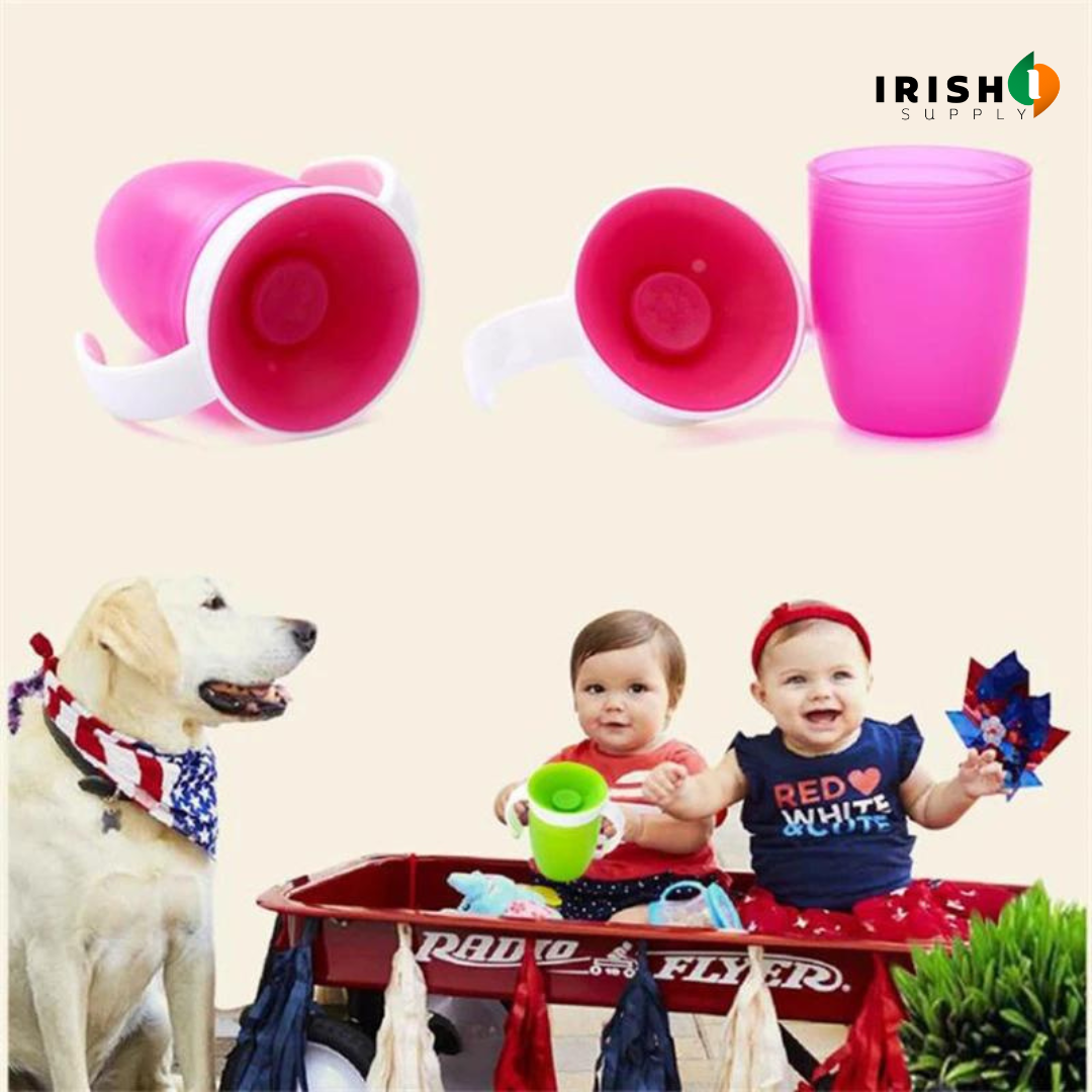 Irish Supply, SPILLBITE Baby Anti-Spill Sippy Cups