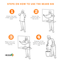 Irish Supply, GROOM MATE Men Beard Shaving Bib