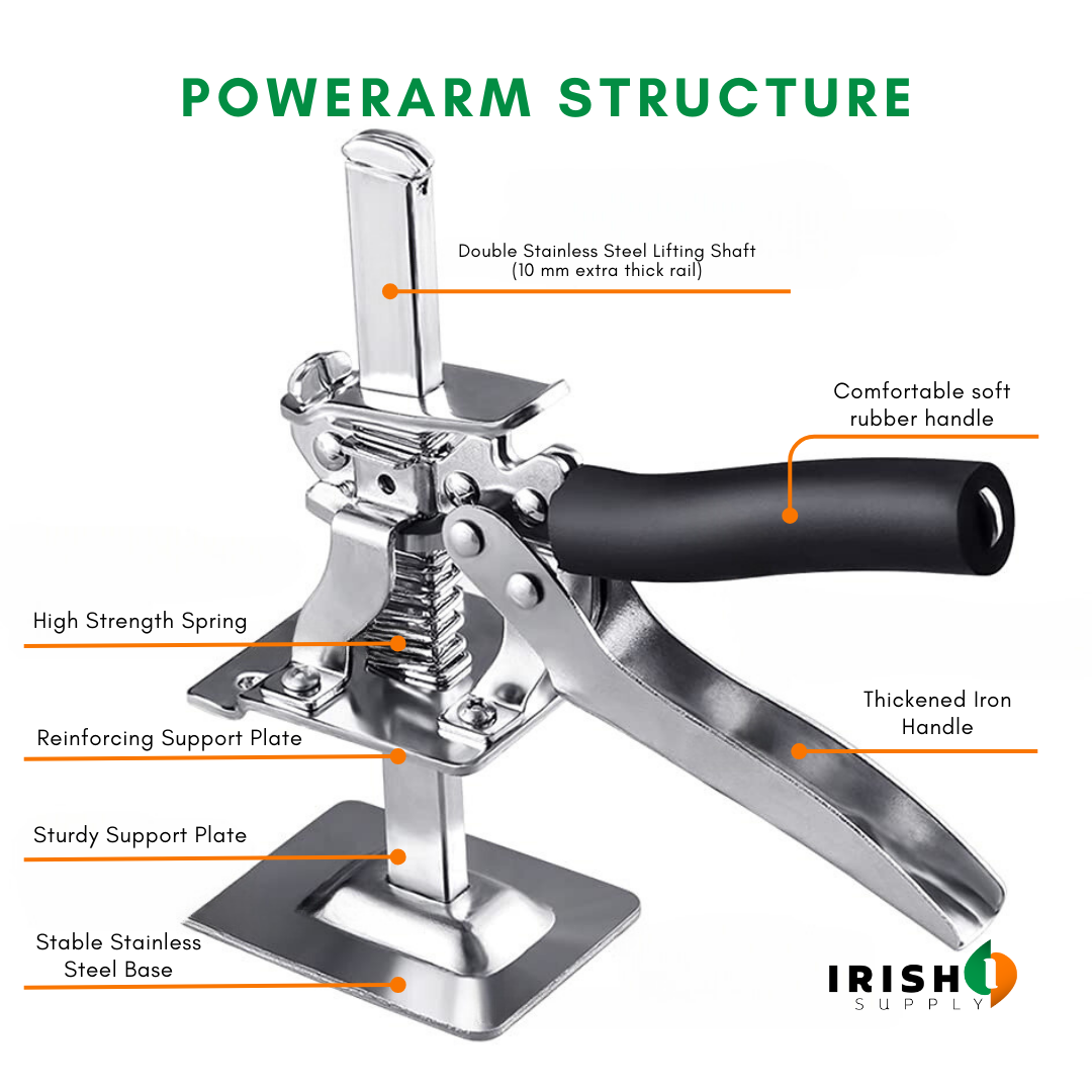 Irish Supply, POWERARM, Easy Lifting Jack Tool