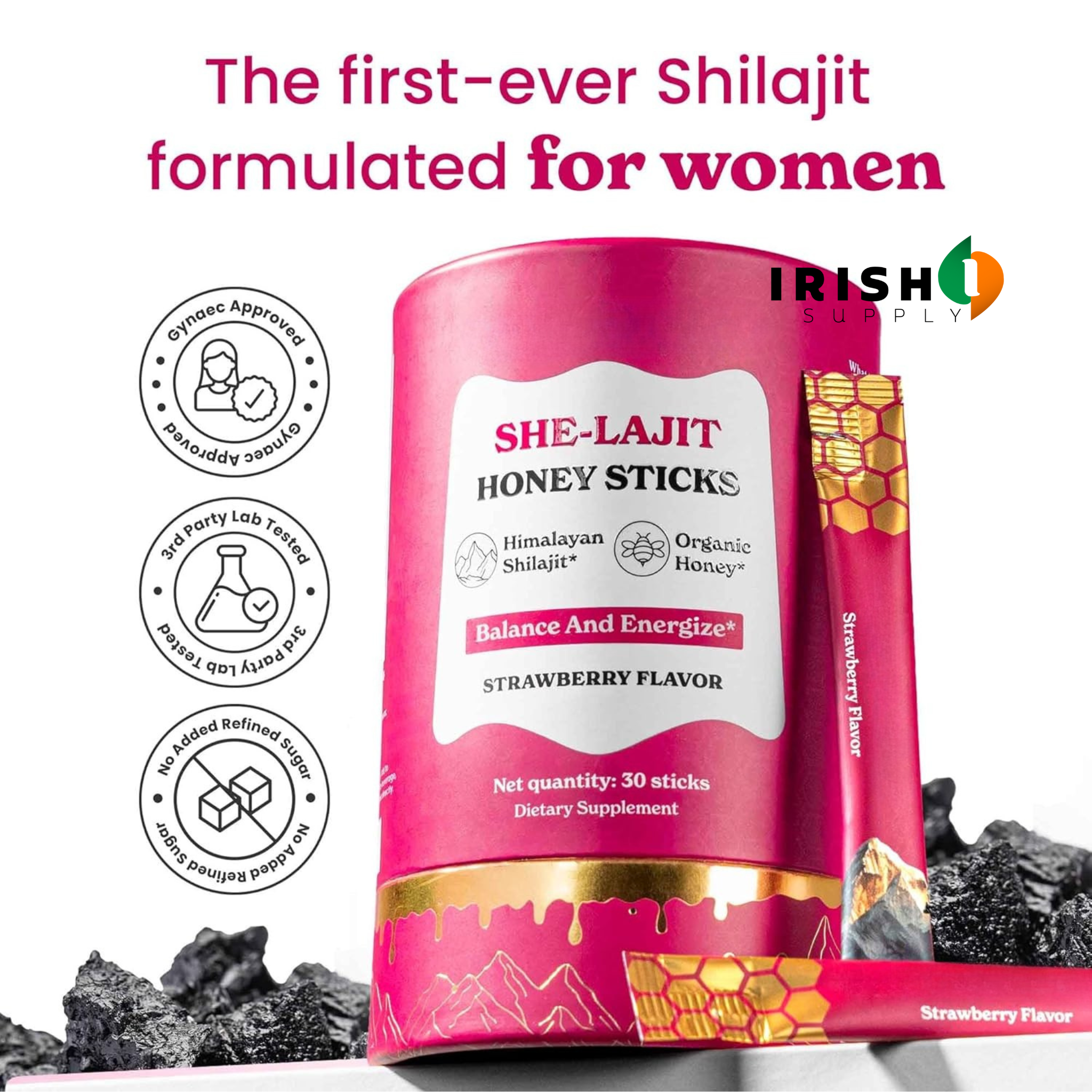 ALTHEVA Women's Multi-Mineral Honey Sticks 30 sticks