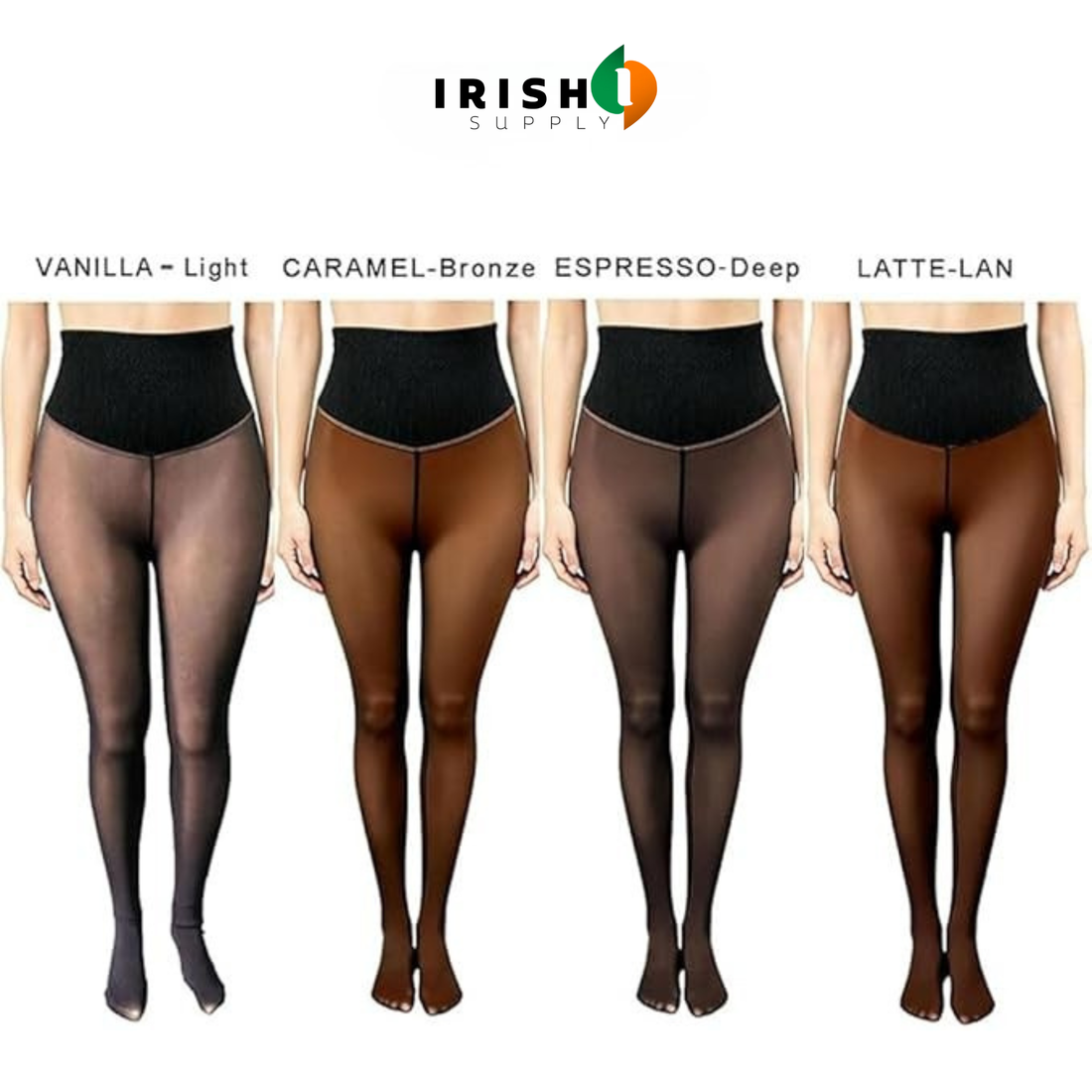 COZYSHAPE Compression Waist and Fleece Lined Tights
