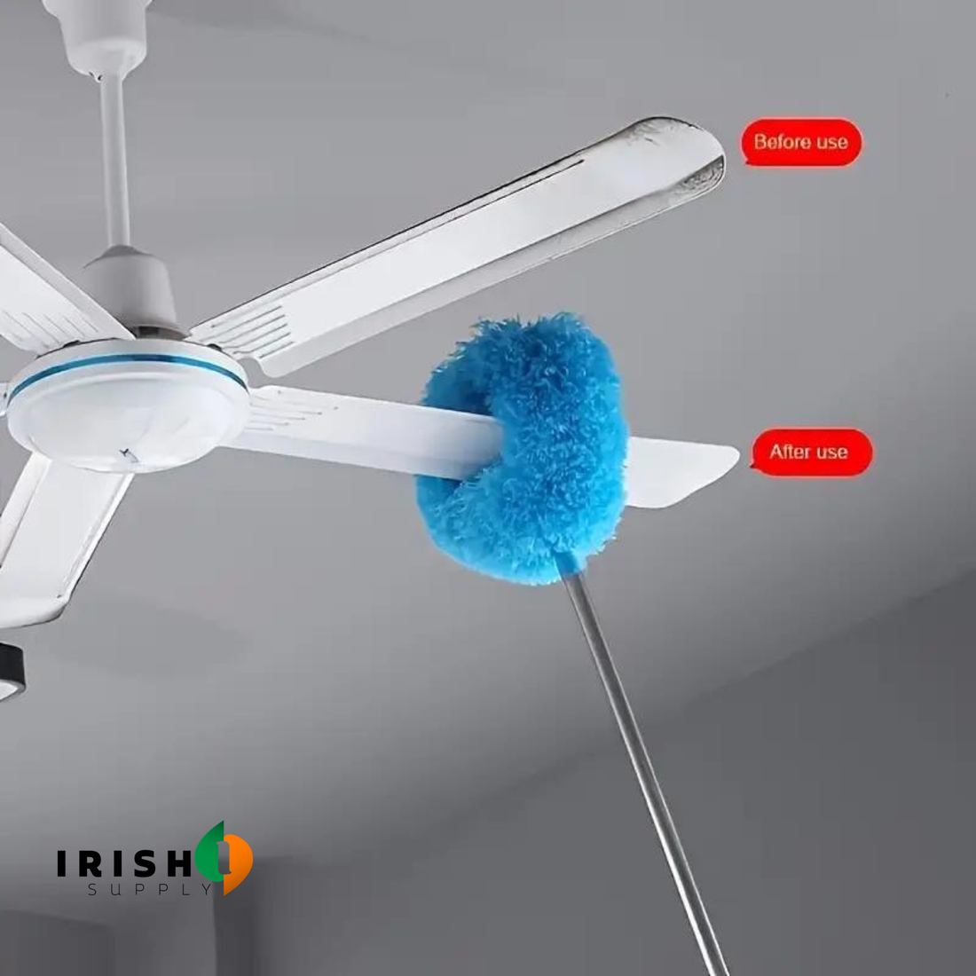DUSTLOCK Washable Ceiling Fan Dusting Brush