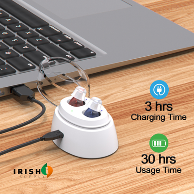 EARCALM Comfortable All-Day Sound Enhancing Hearing Aids