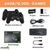 GAMEFLEX TV Games Stick 4K HD Video Game with Wireless Console