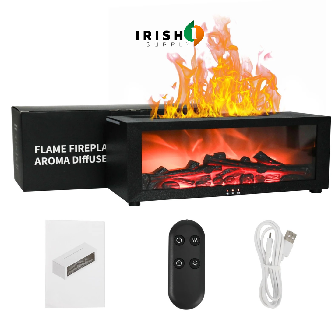 GLOWMIST Color Flame Aromatherapy Humidifier