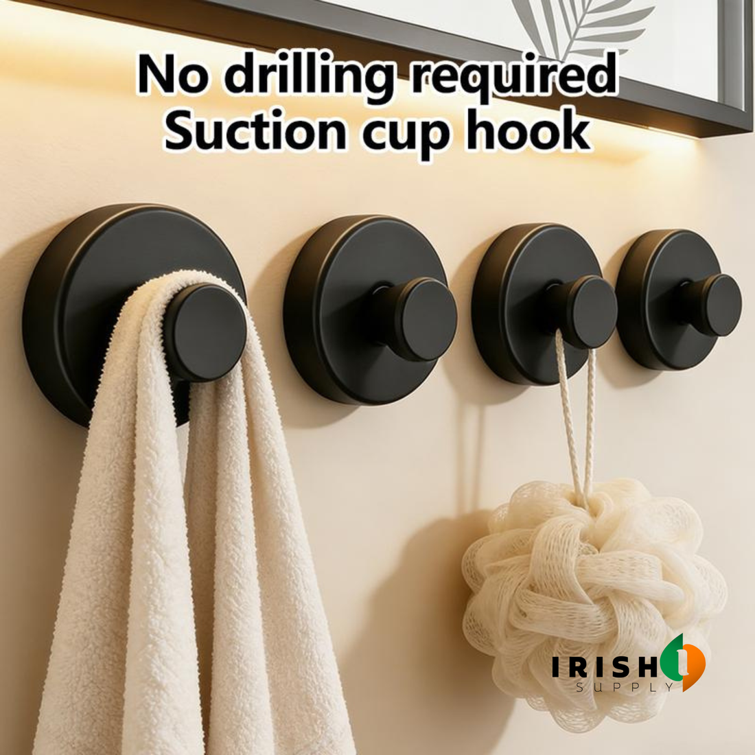 GRIPLOCK Stainless Steel Suction Hook