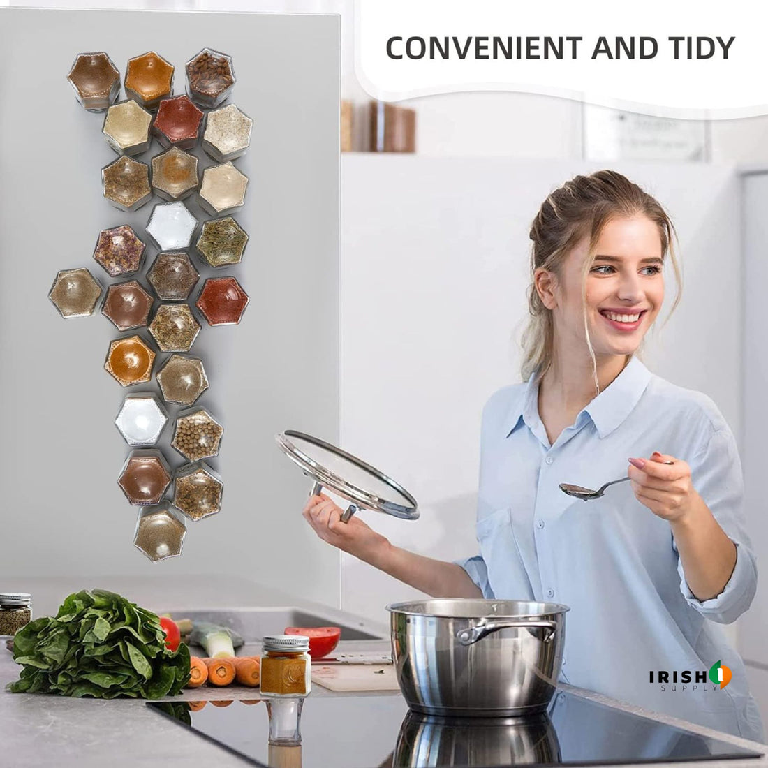 GRIPSPICE Smart Magnetic Spice Jars