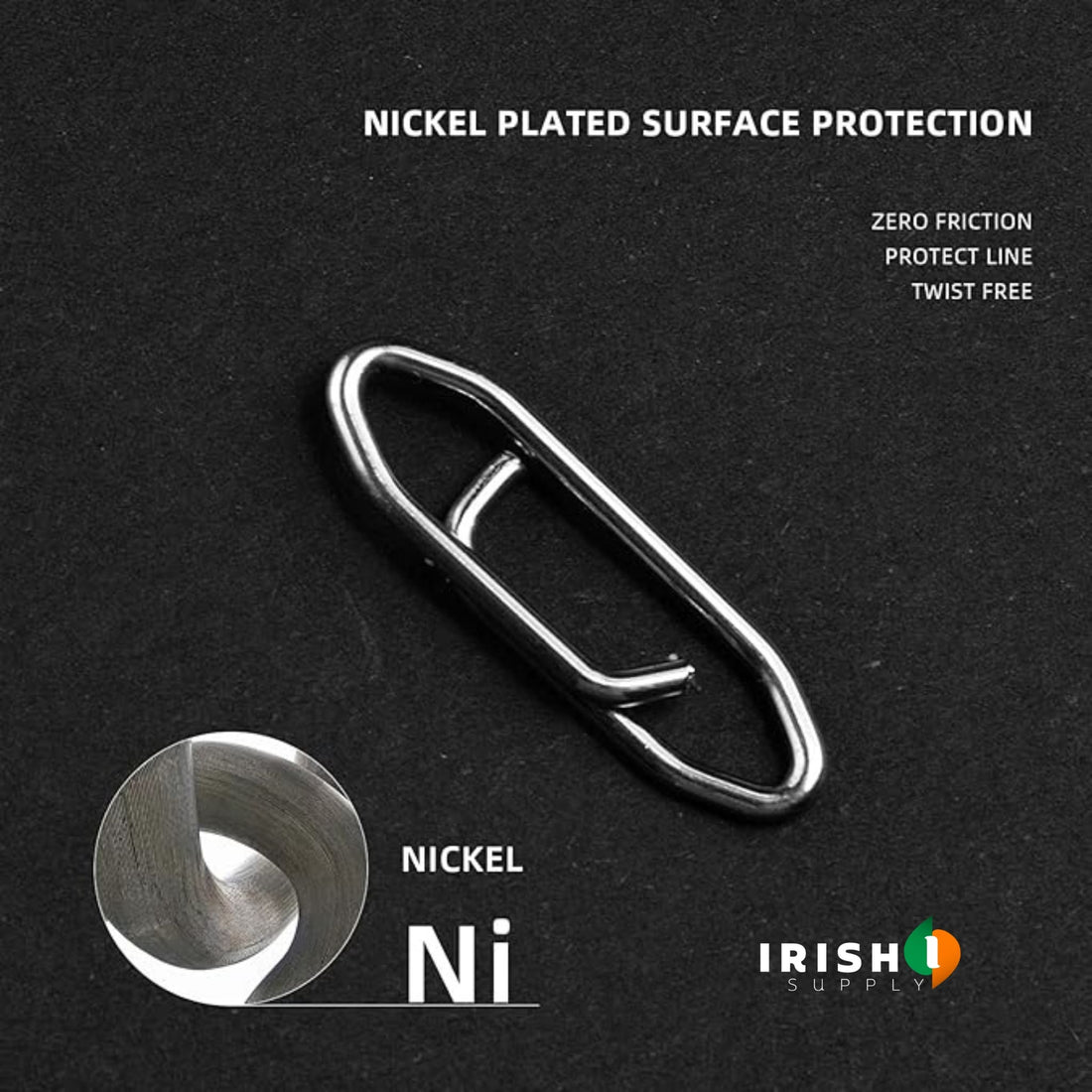 HOOKVAULT  Stainless Steel Lure Snap Connectors