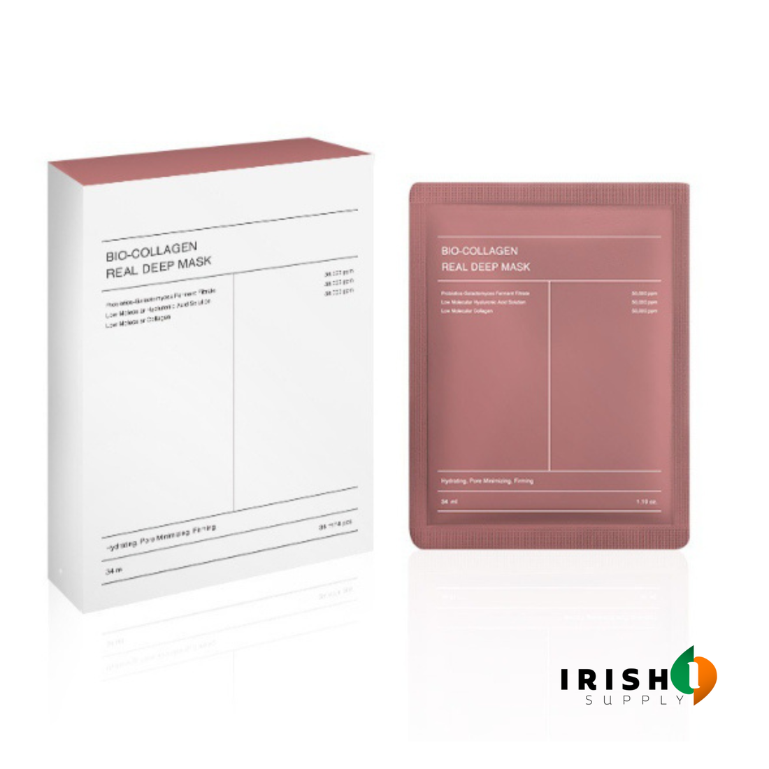 HYDRAGLO Collagen Protein Hydrogel Soft Gel Mask (4 pieces)