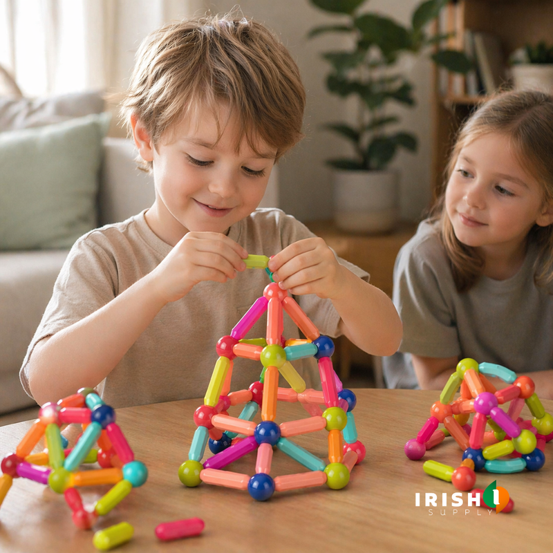 MAGNABUILD Magnetic Sticks Building Blocks