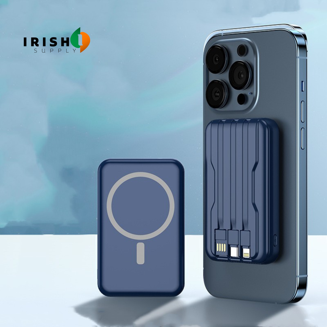 MAGPULSE 10,000mAh Mag-Safe Travel Foldable Powerbank