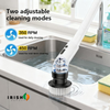 ORICLEAN Adjustable Multi-Surface Spin Shower Scrubber