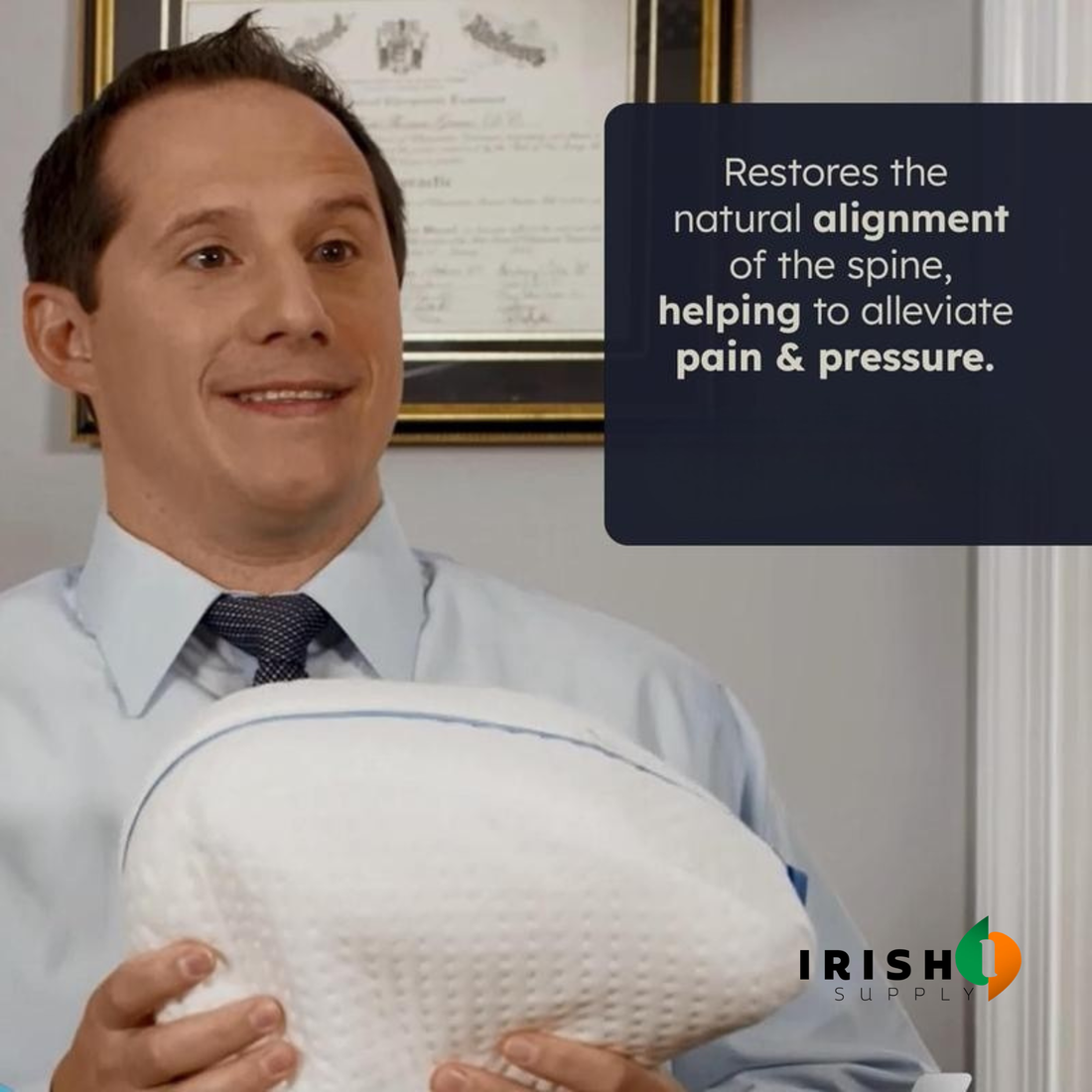 ORTHOFIX Corrective Hip & Back Support Pillow