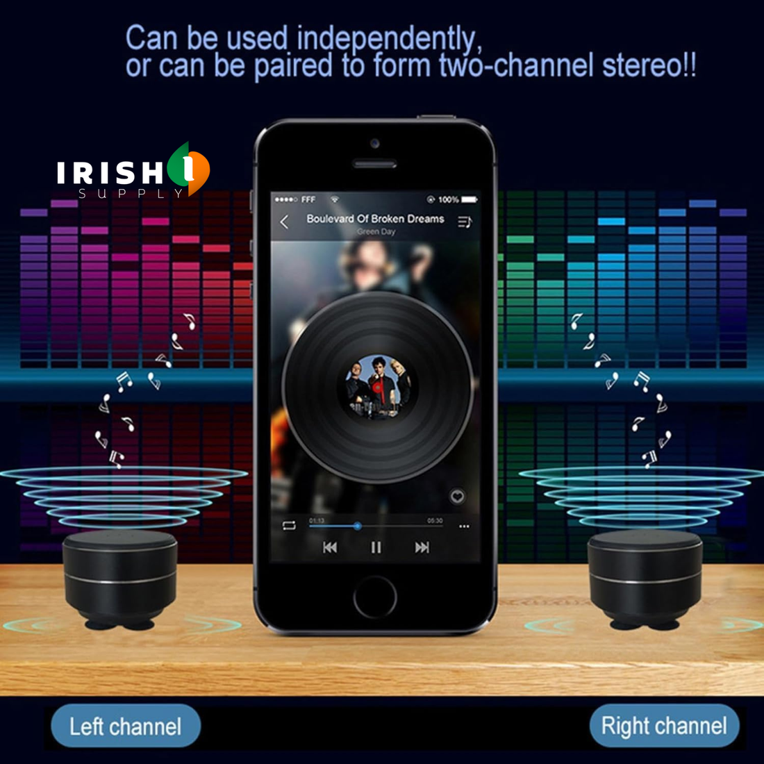 RESONIC Surface-Resonance Mini Bluetooth Speaker