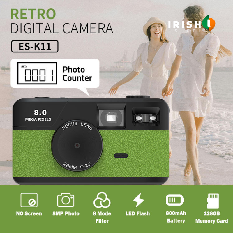 RETROSNAP Vintage-Style Multi-Filter Digital Camera