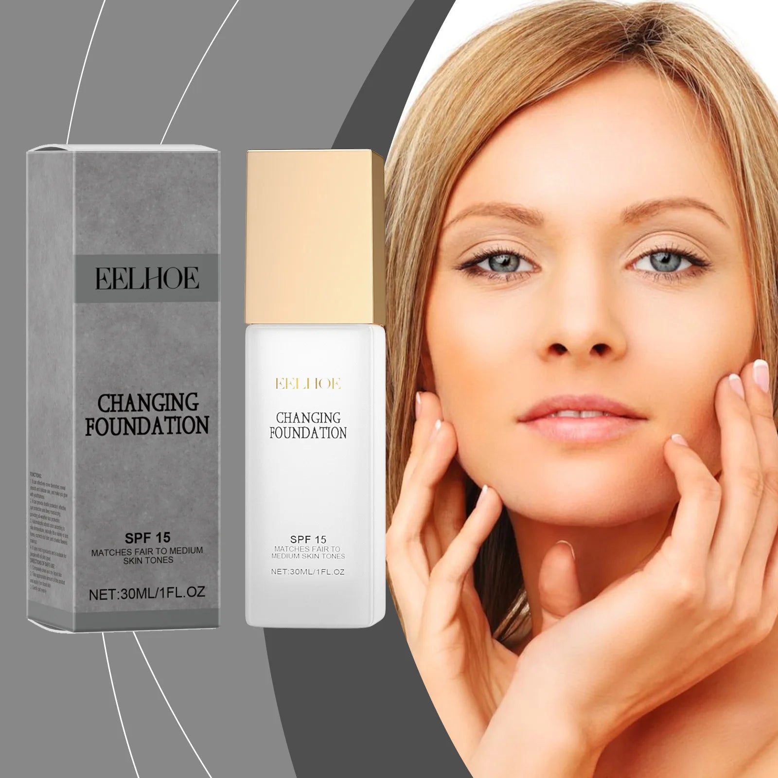 EELHOE Colour Changing Foundation Makeup (30mL)
