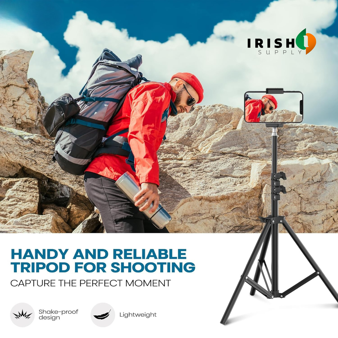 SHOTSTAND Clean-Design Lightweight Filming Tripod (2.6 Meters)
