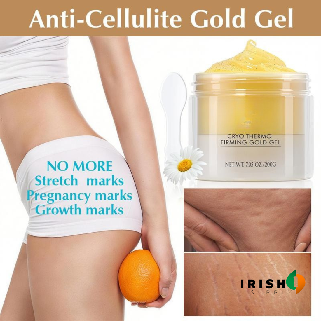 GOLDFIRM Clinical-Strength Skin Tightening Gel (200 g)