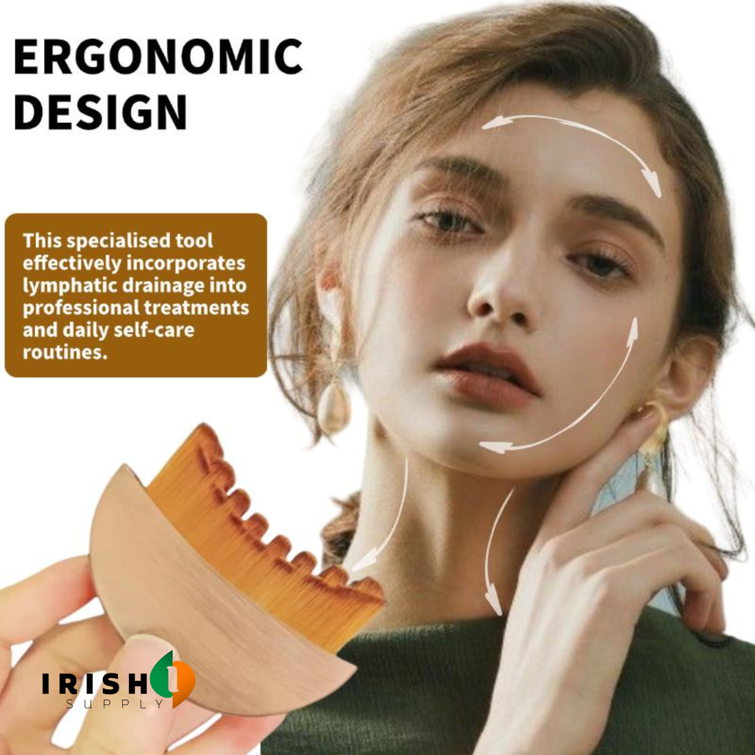 SOULIFT Soothing Daily Face Depuffing Brush