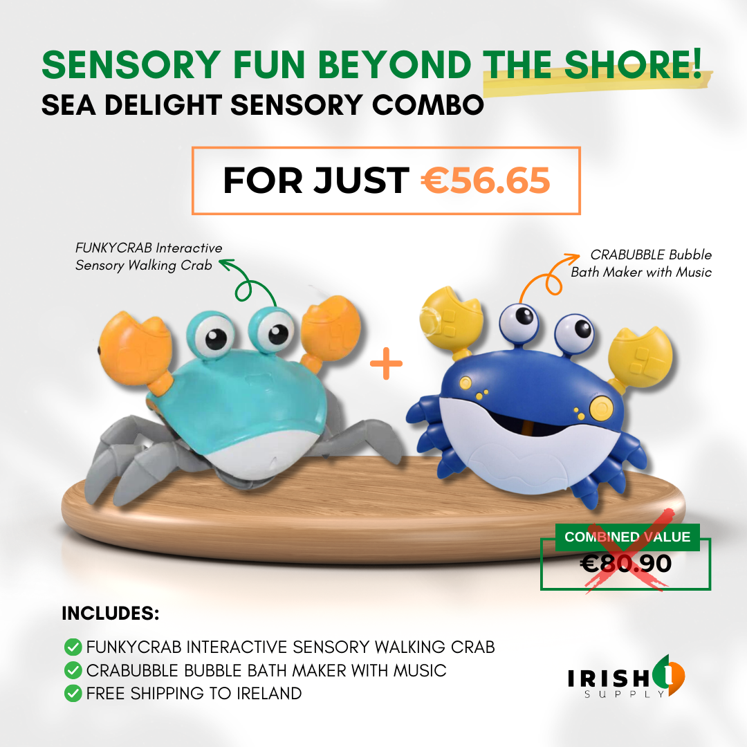 CRABUBBLE Bubble Bath Maker with Music IrishSupply